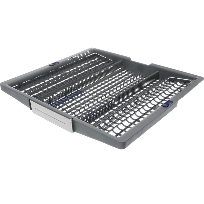 Besteckschublade dunkelgrau, komplett mit Griff, Klappen und Klappstacheln 20002046