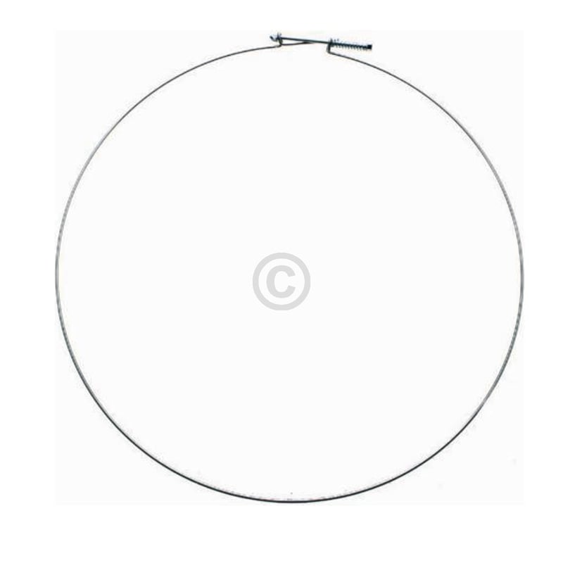 Spannring Türmanschette hinten für Waschmaschine Candy/Hoover 91750458 Hintere Manschette