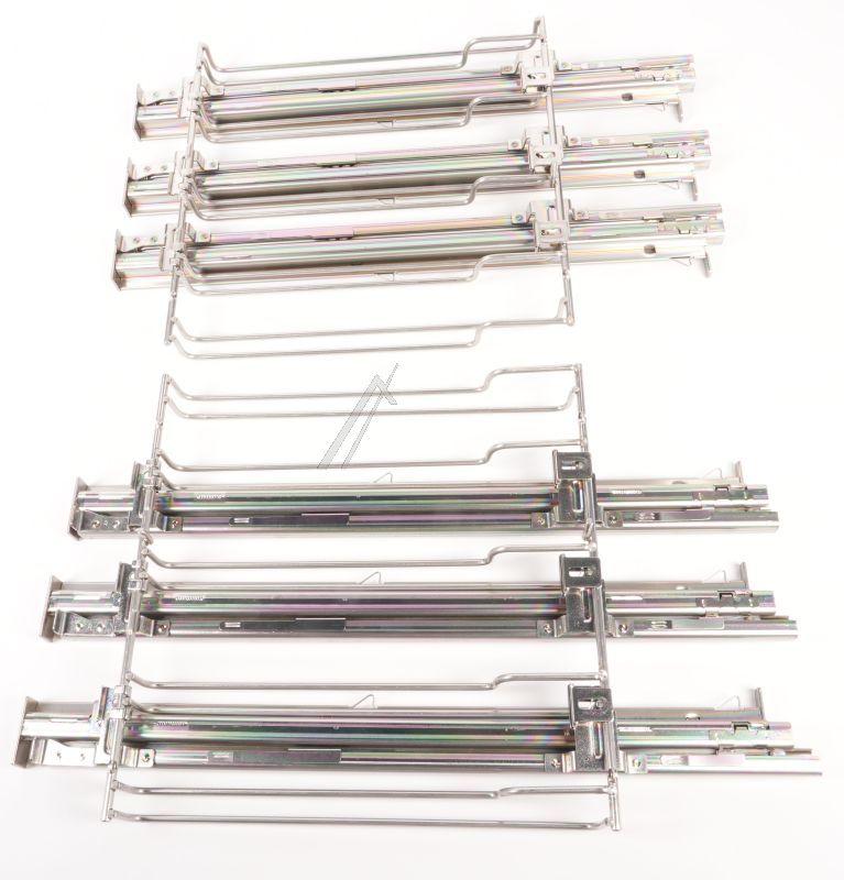 Teleskopauszug-Set für Ofen Bosch Siemens 17008994 5 Ebenen Pyrolyse 60cm
