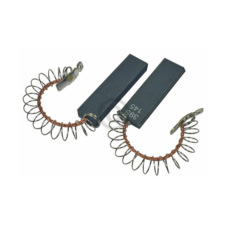 Motorkohlen [2er Set] 12,5x5x43mm 4,8mmAMP, Originalteil 00605694 605694 Bosch, Siemens, Neff für Waschmaschinen/Trockner