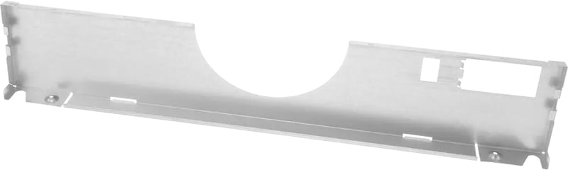 Abdeckung für Dunstabzugshaube BSH-Gruppe 11019767 Edelstahl, weiß