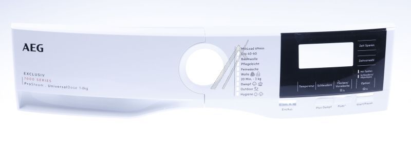 Bedienblende,weiss, AEG 140261983013 für Waschmaschine Electrolux