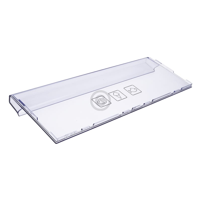 Gefrierschubladenblende oben beko 4640640200 402x150mm für KühlGefrierKombination