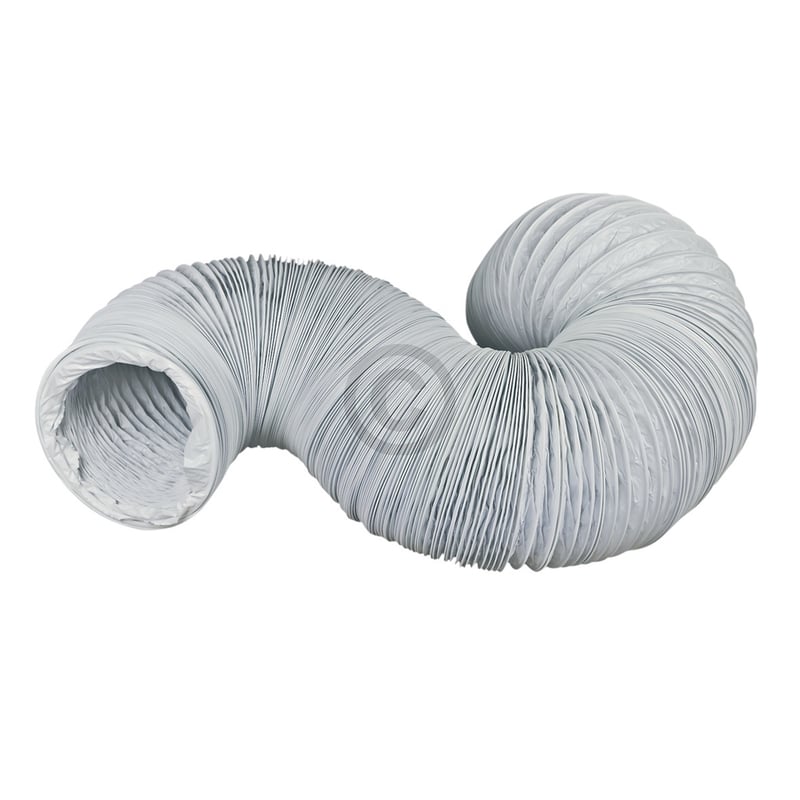 Abluftschlauch 150er Rundsystem 10m weiß für Dunstabzugshaube