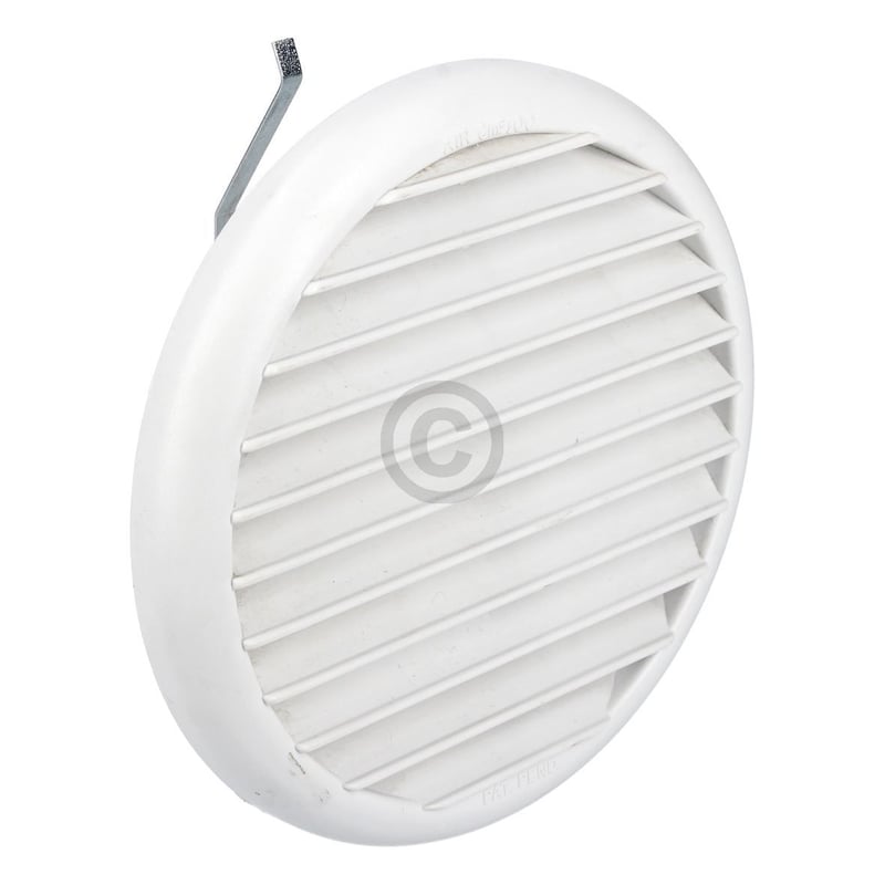 Lüftungsgitter DN100 Meltem 200369 M-WRG-LGR rund für Wohnraumlüfter