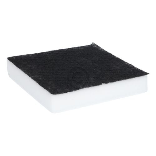 Filterset wie BOSCH 12011363 12011362 Abluftfilter Schaumfilter MIT Schwarzvliesmatte 115x115mm für Staubsauger
