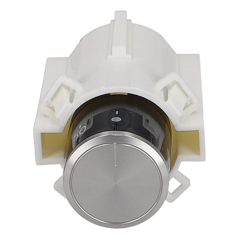 Drehgriff-Temperatur SCHWARZ / Deckel Edelstahl, 00612489