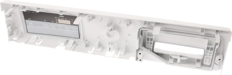 Bedienblende für Backofen Bosch 11029724 Frontblende, Glas