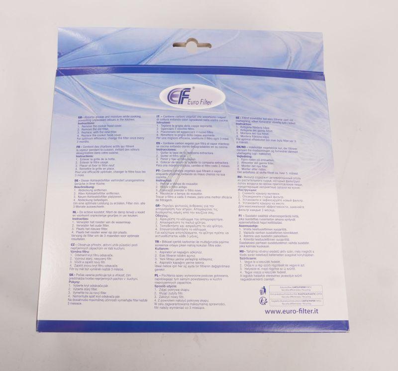Kohlefilter für Dunstabzugshaube Eurofilter Fk179f 2 Stück
