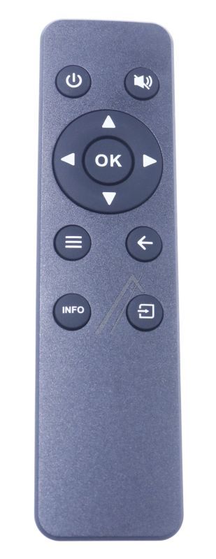 Fernbedienung für Fernsehen Grundig YF1187R4 11 Tasten, silber