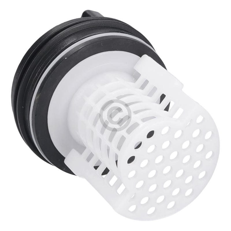Flusensiebeinsatz für Ablaufpumpe wie SAMSUNG DC97-09928A in Waschmaschine
