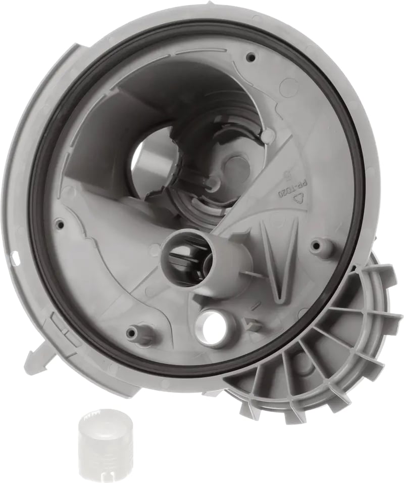 Pumpentopf für Waschmaschine Bosch 00677359 Wasserzulauf