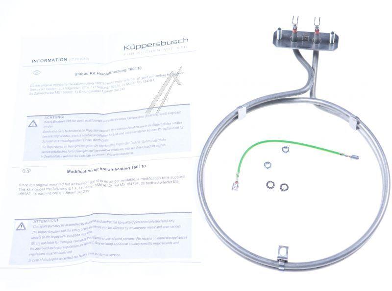 Heißluftgebläse für Küppersbusch Ofen 160110 2400W