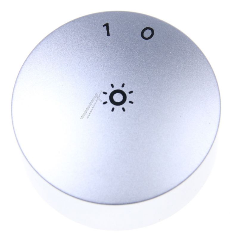 Knopf Light Inox für Dunstabzugshaube Faber 1330518415 satiniert Siebdruck