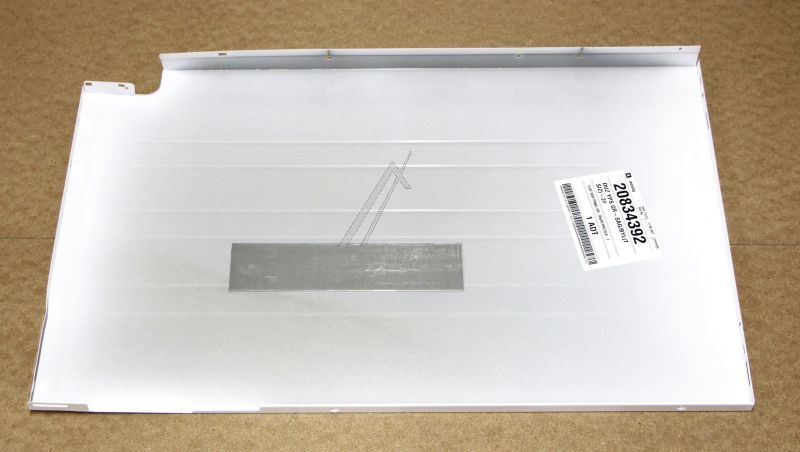 Flaches Seitenteil für Geschirrspüler Vestel 20834392 rechts Rack