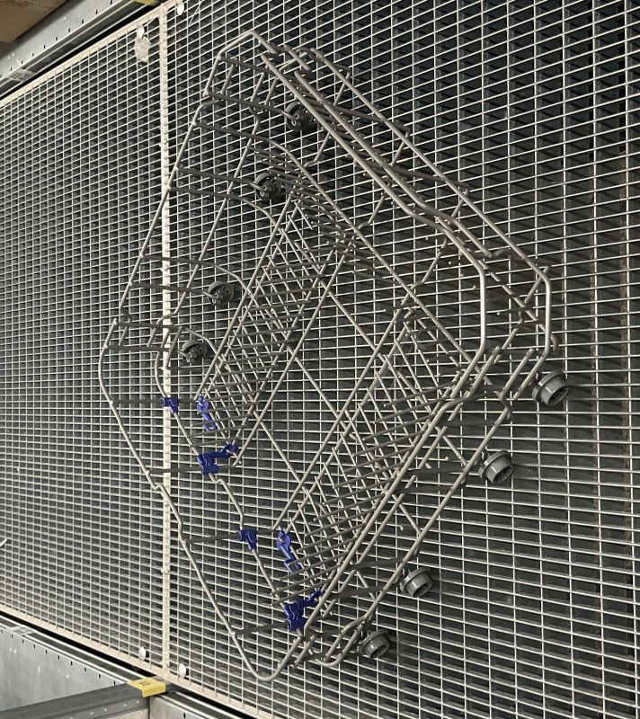 Geschirrkorb unten für Geschirrspüler Midea 12976000001347 mit Rollen