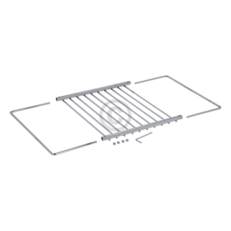 Grillrost 230-400mm 230mm tief ausziehbar erweiterbar universal für Backofen