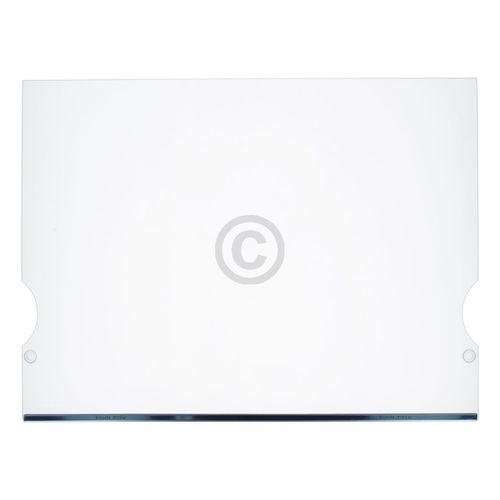 Glasplatte LIEBHERR 7276220 480x360mm mit Leiste für Kühlabteil KühlGefrierKombination