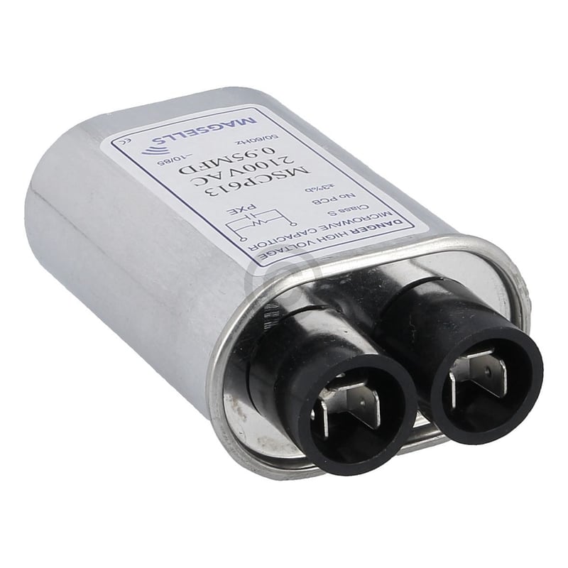 Kondensator 0,95µF 2100VAC universal für Mikrowelle