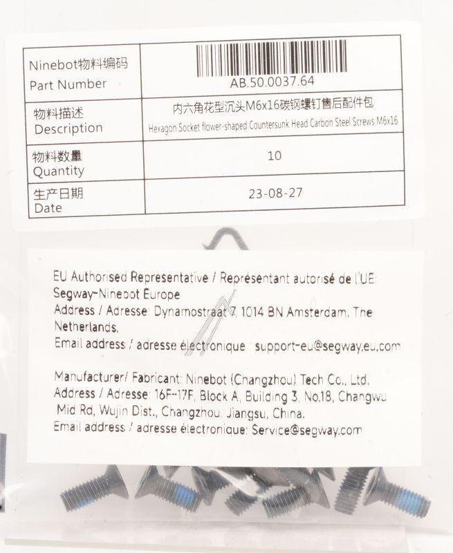 Senkkopfschraube Segway-Ninebot AB.50.0037.64 für E-Scooter GT1E GT1D GT2PE