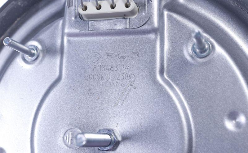 Blitzkochplatte EGO 180mm 2000W 230V für Ofen Ego 1818463194 Kochfeld Heizelement
