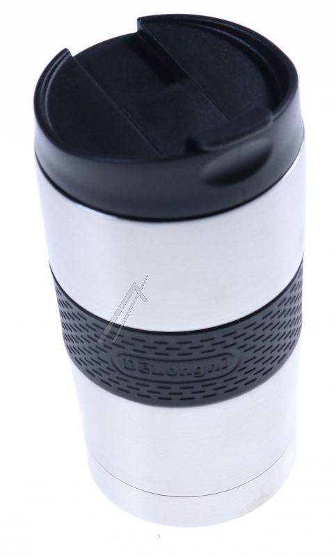 DeLonghi Kaffeemaschinen-Thermobecher DLSC074 235 ml Edelstahl, doppelwandig