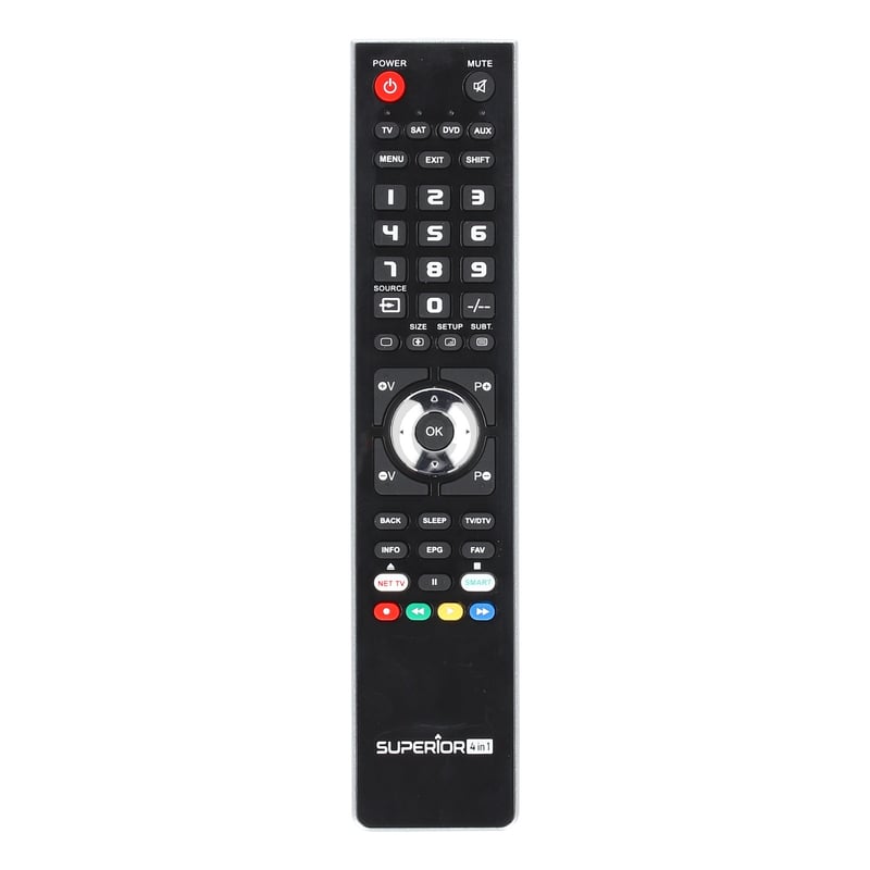 Fernbedienung programmierbar Perform 4in1  Superior SUP004 SUBTPB012 für TV