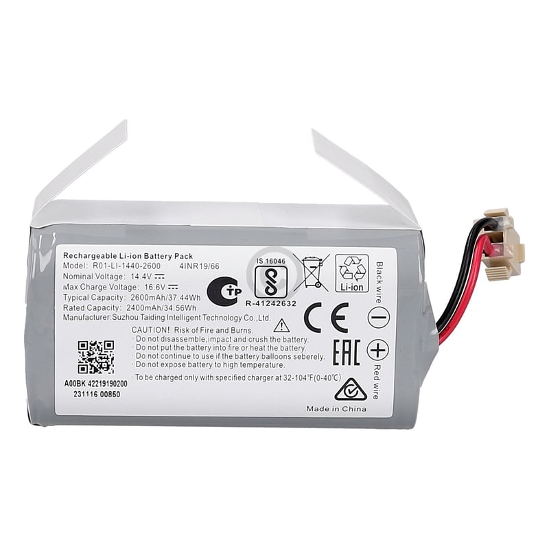 Batterie 2600mAh Ecovacs 201-1919-4400 für Staubsauger-Roboter