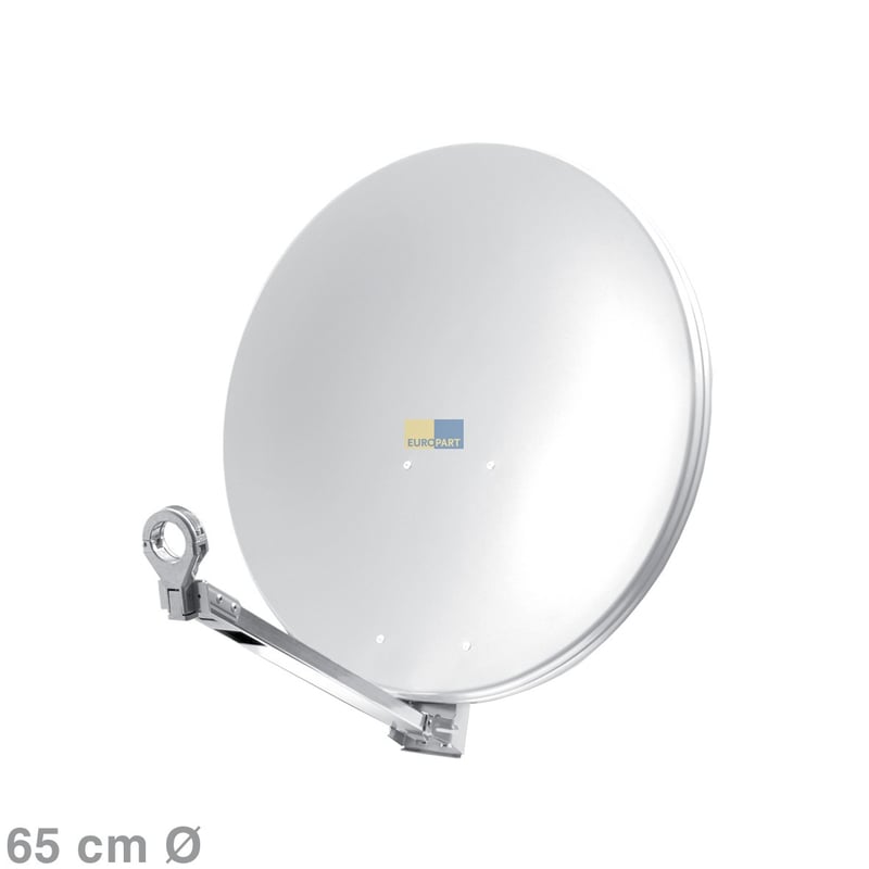 SAT-Antenne 65cm lichtgrau