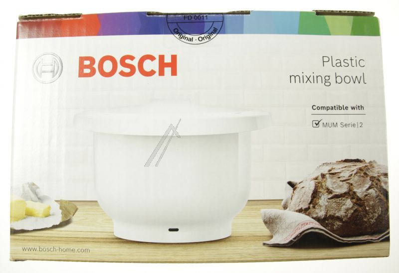 Rührschüssel Bosch MUZS2KR 17005536 für MUM Serie 2 Küchenmaschine