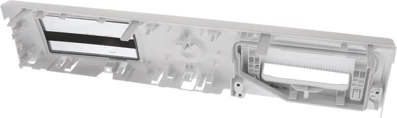 Bedienblende für Backofen Bosch 11037931 Frontblende, weiß