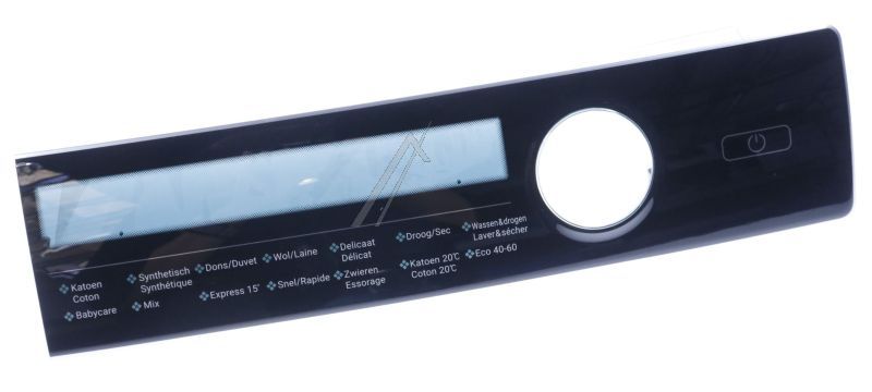 Dekoraufdruck für Waschmaschine Haier 49124696 Blende Bedienteil