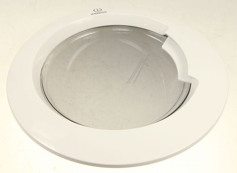 Waschmaschinen-Tür Whirlpool Indesit 488000509881 Weiß