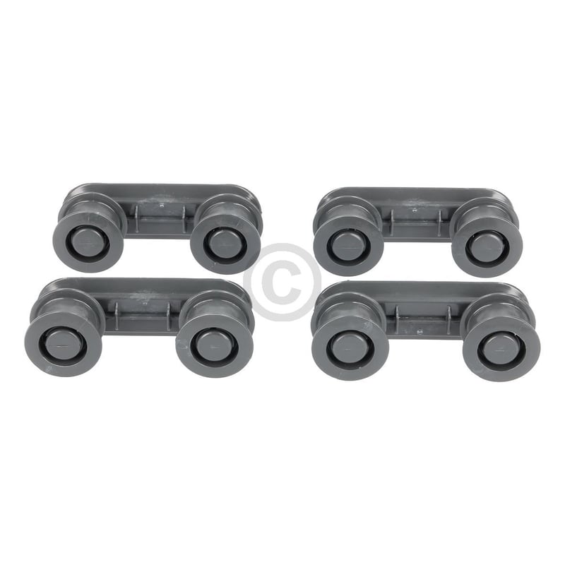 Räderhaltersatz, Dunkelgrau, 4 (4055260790)