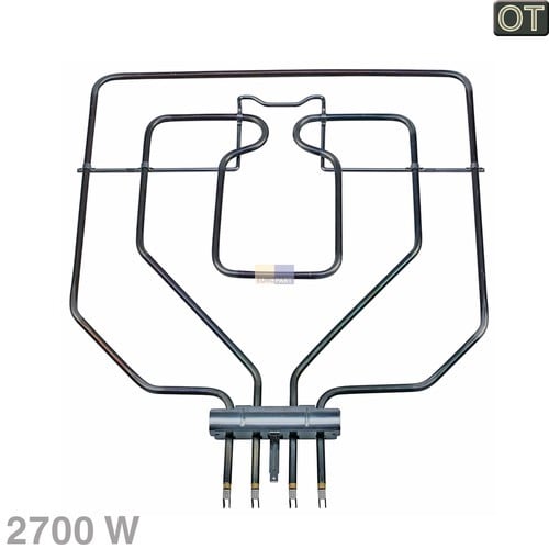 Heizung Oberhitze Grill NEFF 00438196 EGO 20.41384.030 für Backofen Doppelbackofen Herd