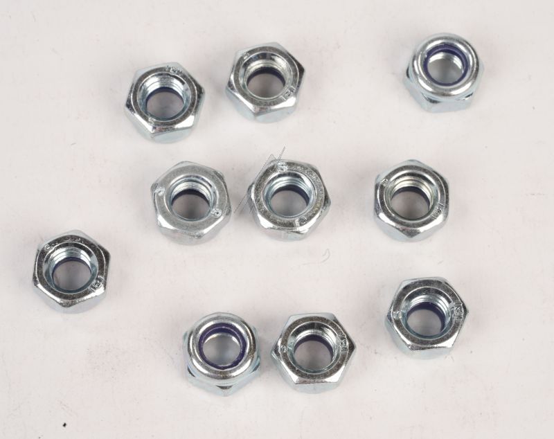 Verzinktes Sicherungsmuttern-Set M6 aus Kohlenstoffstahl Segway-Ninebot 10.01.0114.00 für GoKart Pro