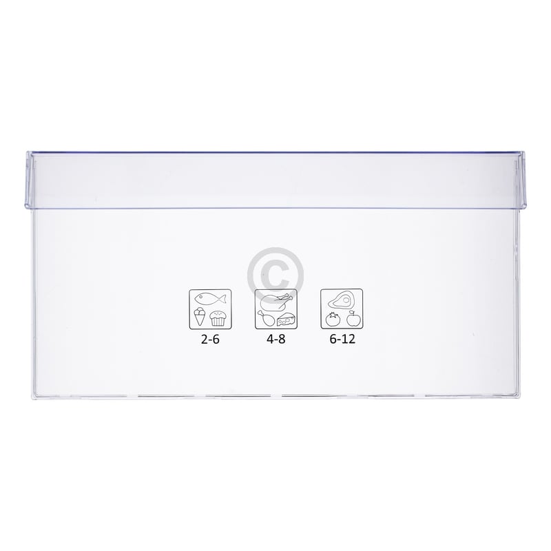 Schubladenabdeckung beko 4652170200 für Kühlschrank