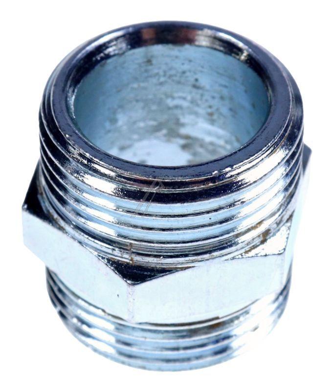 Ofenverbinder EBI 3/4 Zoll Messing verchromt, Sechskant