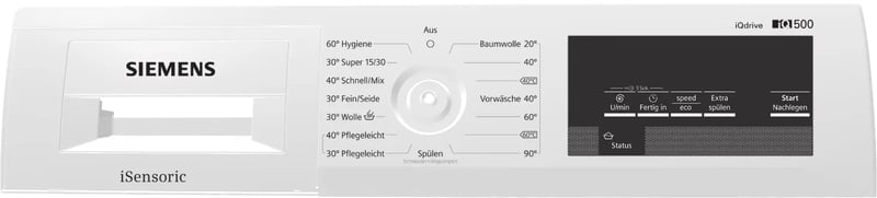 Bedienblende für Geschirrspüler Bosch 11010904 Frontblende, weiß