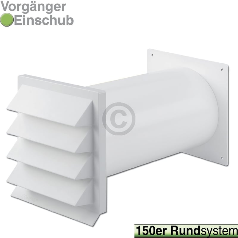 Mauerdurchführung 150erR weiß
