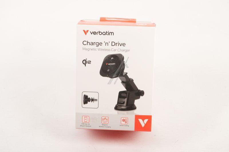 Charge N Drive Qi2 Ladehalterung für Auto Verbatim 31861 Magnetisch kabellos Handy