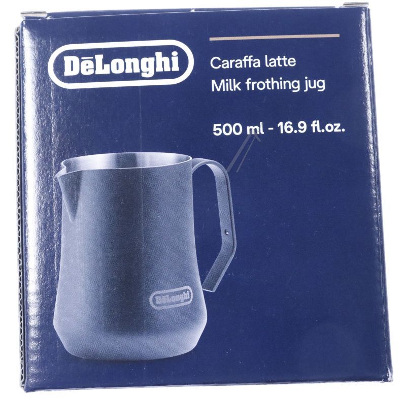 Milchaufschäumkännchen für DeLonghi Kaffeemaschine AS00006520 500ml schwarz