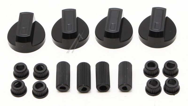 Universal-Knebel-Set für Com-Ofen Schwarz