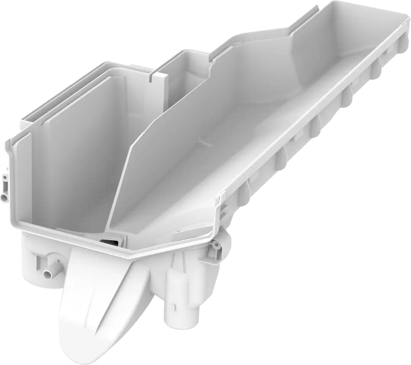 Einspülschalenunterteil für Einspülkammer Bosch 11029052 Kunststoff, weiß