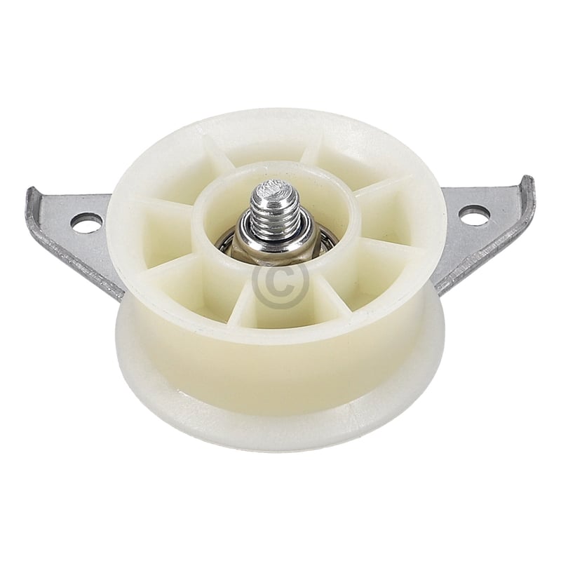 Spannrolle wie INDESIT C00504520 mit Halter für Trockner