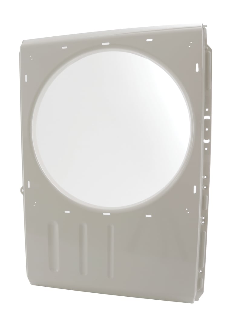 Blendenkasten für Klimaanlage BSH-Gruppe 00715592 Frontblende, weiß