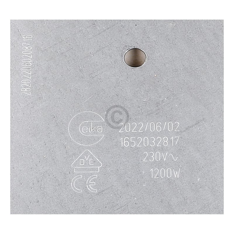 Strahlheizkörper 1200W Candy 42830985 EIKA 1652032817 für Kochfeld CANDY/ HOOVER