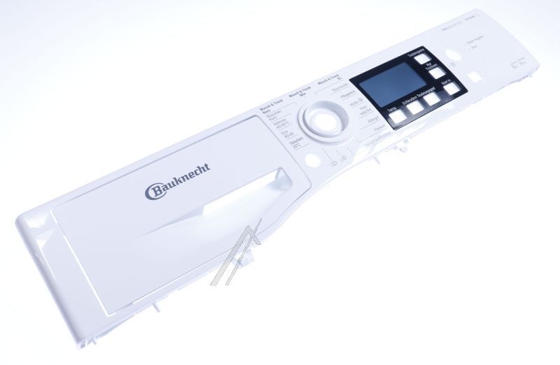 Blende Schubladengriff für Kochfeld Whirlpool Indesit 488000852175 weiß Eco Plus