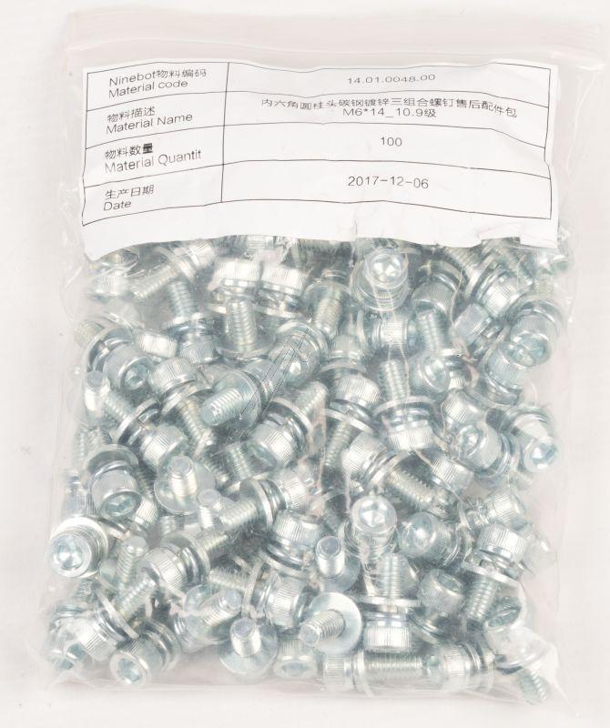 Sechskant-Zylinderkopf-Schraube Segway-Ninebot 14.01.0048.00 für E-Scooter ES1 ES2 ES4