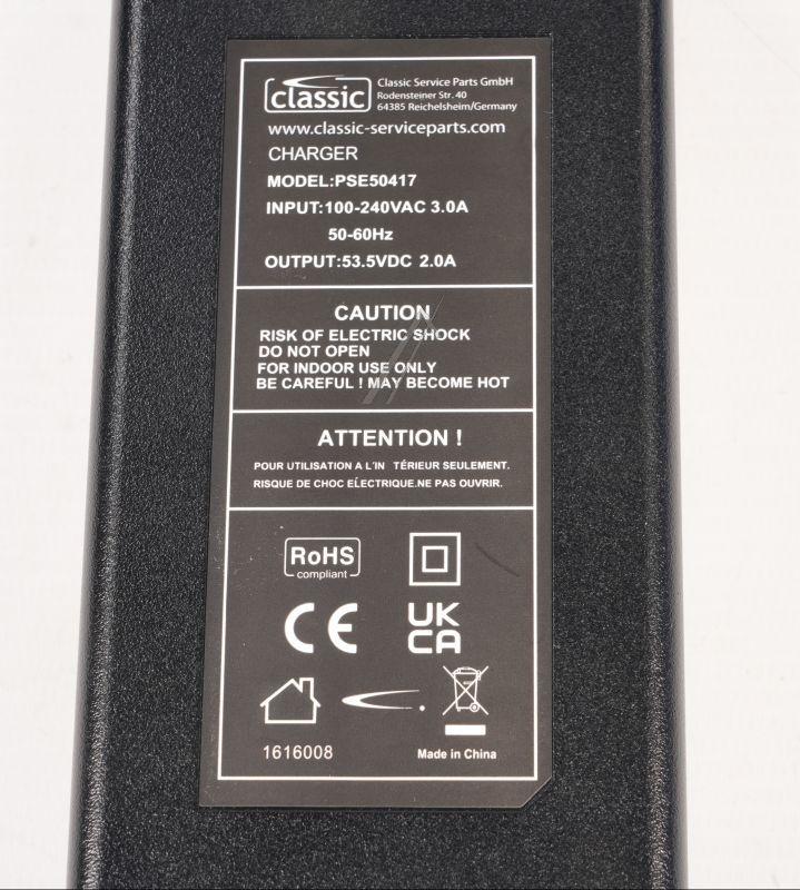 Schnellladegerät NIU PSE50417EU 53,5V 2A für KQI Serie E-Scooter